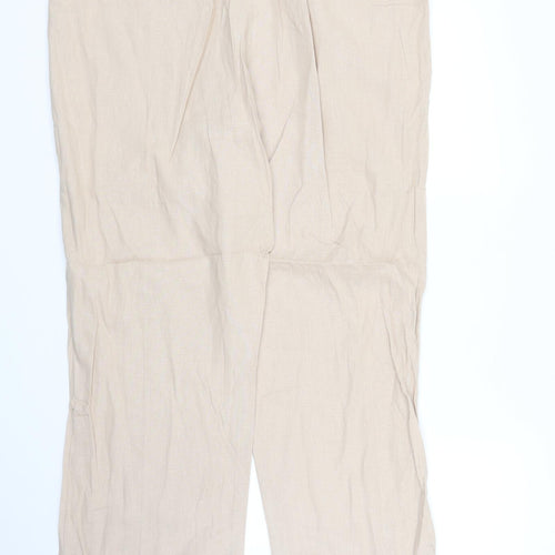Classic Womens Beige   Trousers  Size 18 L27 in