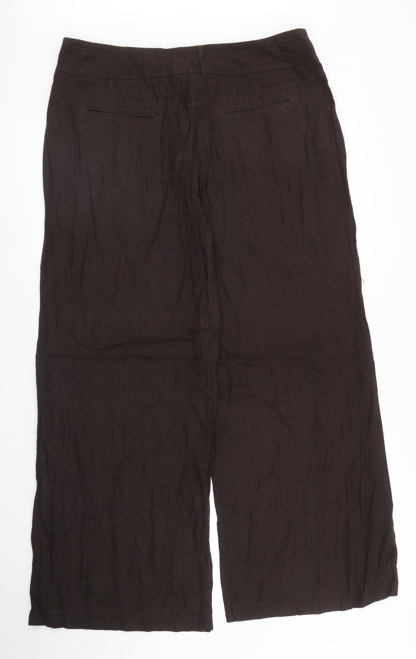 F&F Womens Brown   Trousers  Size 16 L28 in