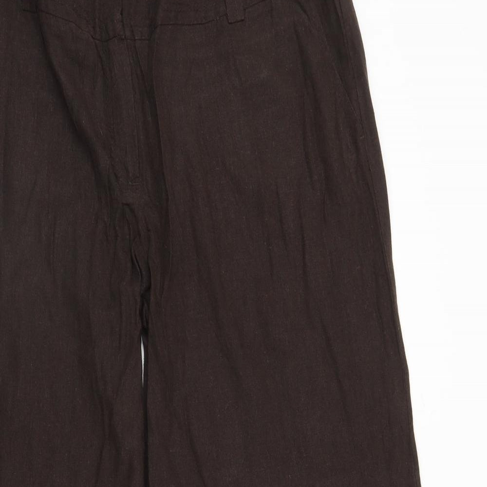 F&F Womens Brown   Trousers  Size 16 L28 in