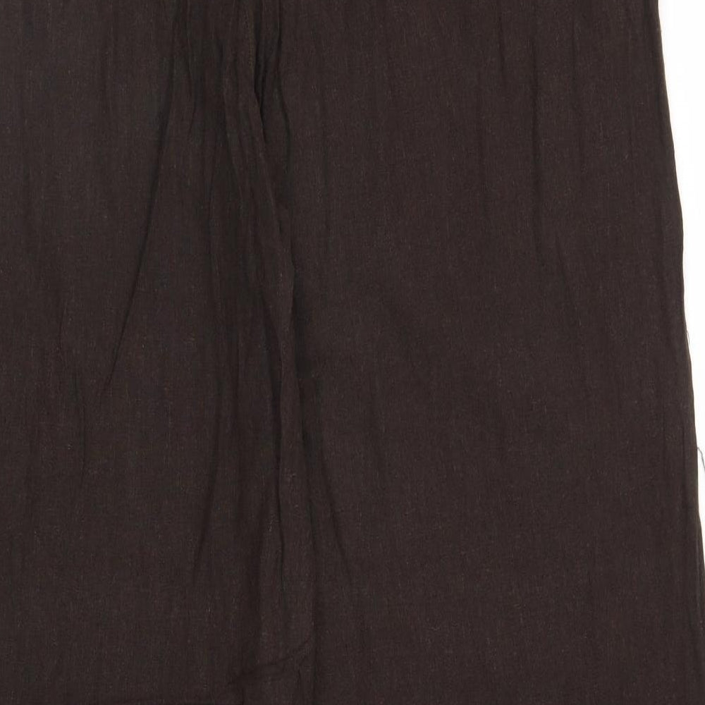 F&F Womens Brown   Trousers  Size 16 L28 in