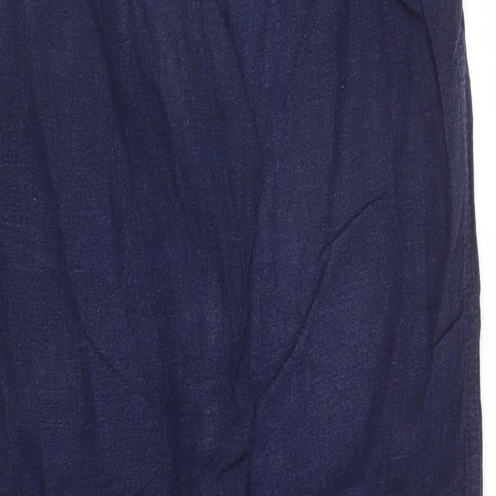 NEXT Womens Blue   Chino Trousers Size 14 L26 in