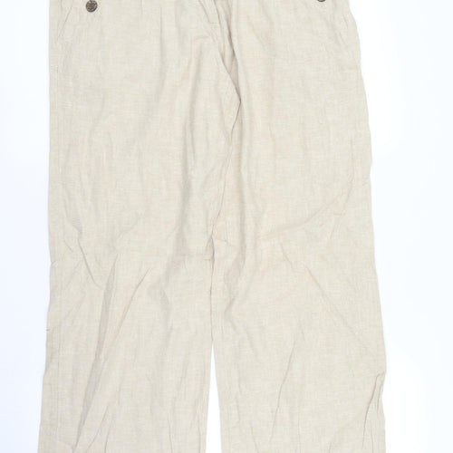 Cherokee Womens Beige   Trousers  Size 12 L28 in