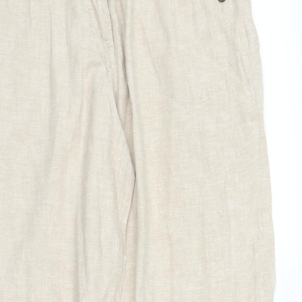 Cherokee Womens Beige   Trousers  Size 12 L28 in
