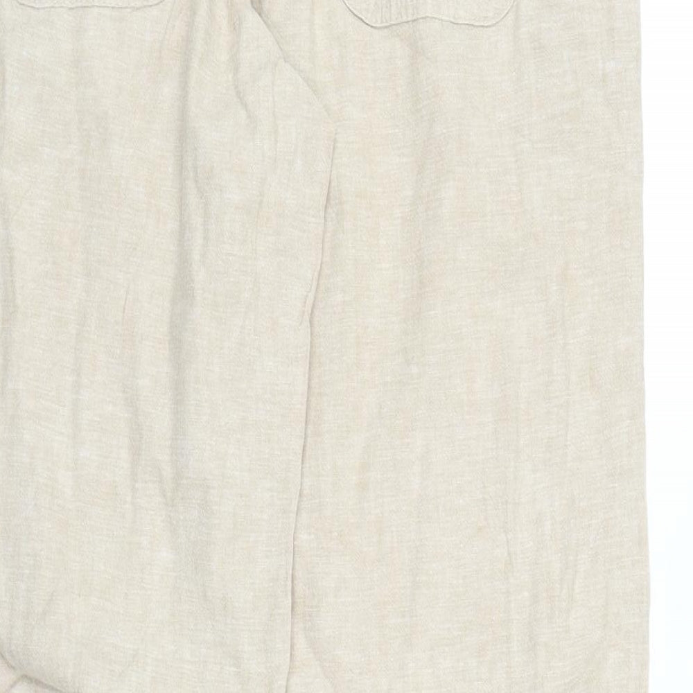 Cherokee Womens Beige   Trousers  Size 12 L28 in