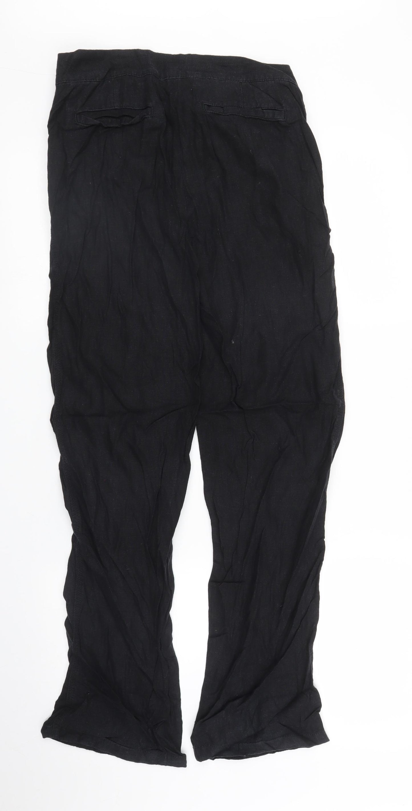 Papaya Womens Black   Bloomer Trousers Size 8 L31 in