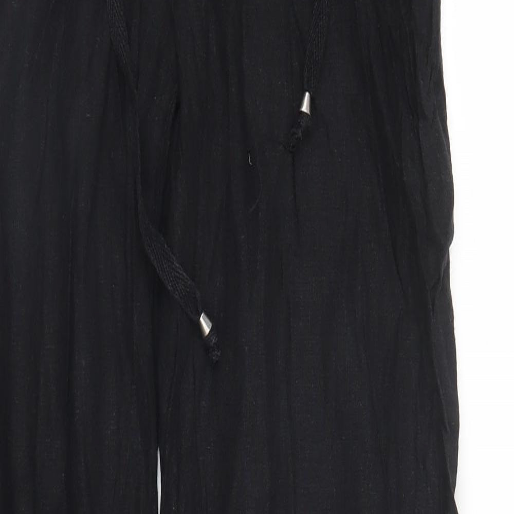 Papaya Womens Black   Bloomer Trousers Size 8 L31 in