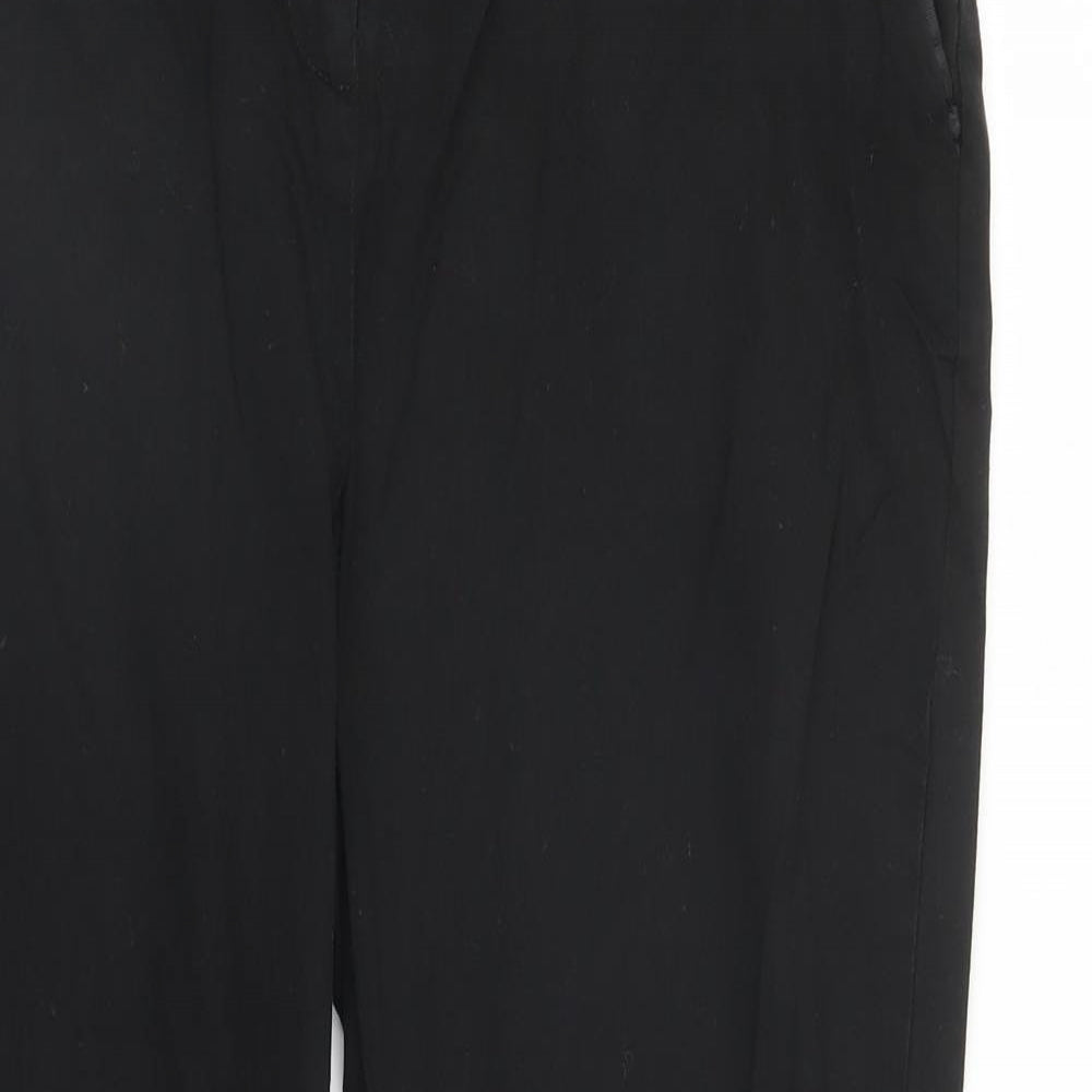 Primark Womens Black   Capri Trousers Size 12 L25 in