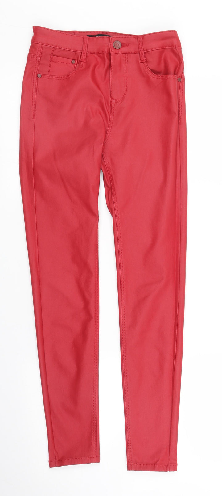 Stradavarius Womens Red   Skinny Jeans Size S L26 in