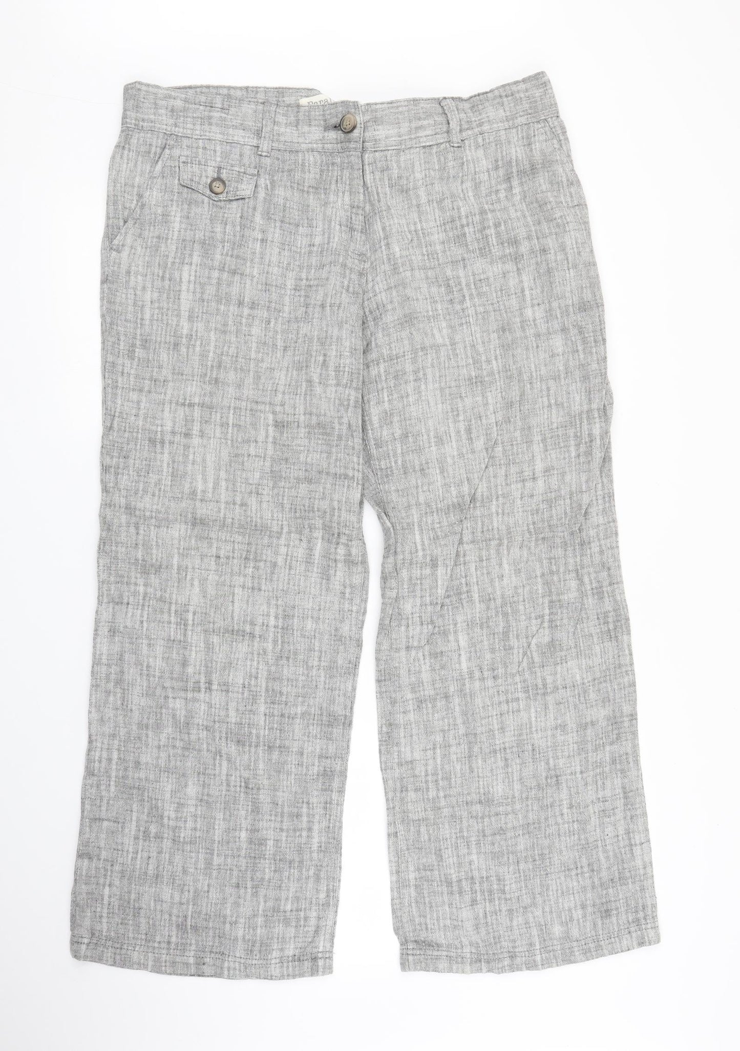 NEXT Womens Grey   Trousers  Size 18 L26 in