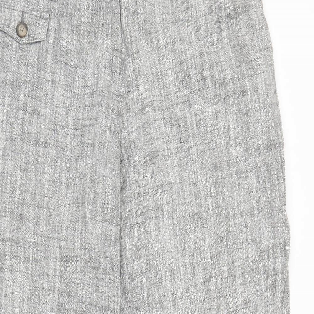 NEXT Womens Grey   Trousers  Size 18 L26 in