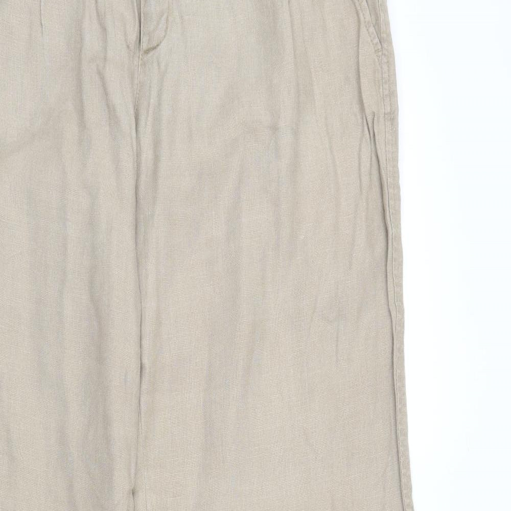 Espirit Womens Beige   Trousers  Size 14 L31 in