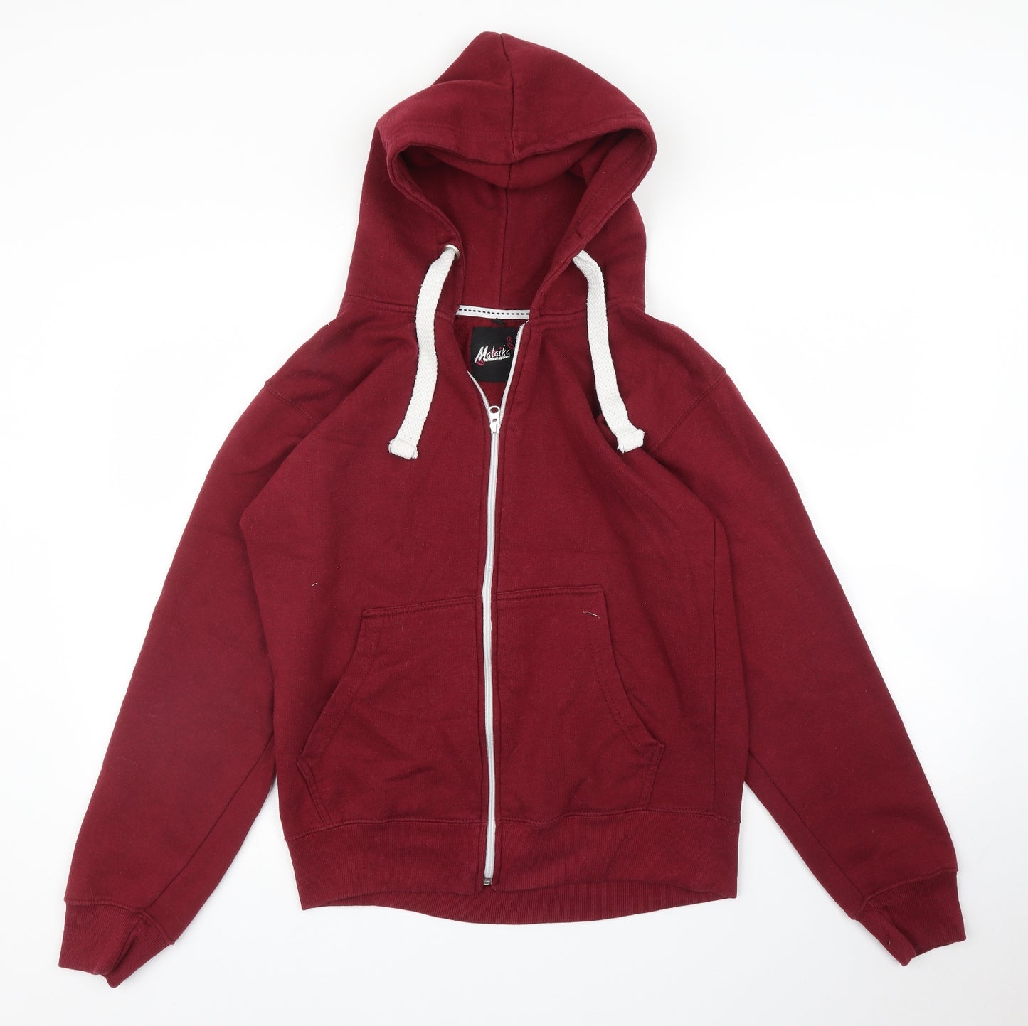 Malaika Womens Purple   Full Zip Hoodie Size 2XL