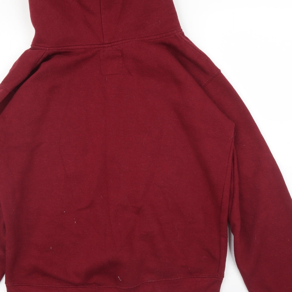 Malaika Womens Purple   Full Zip Hoodie Size 2XL