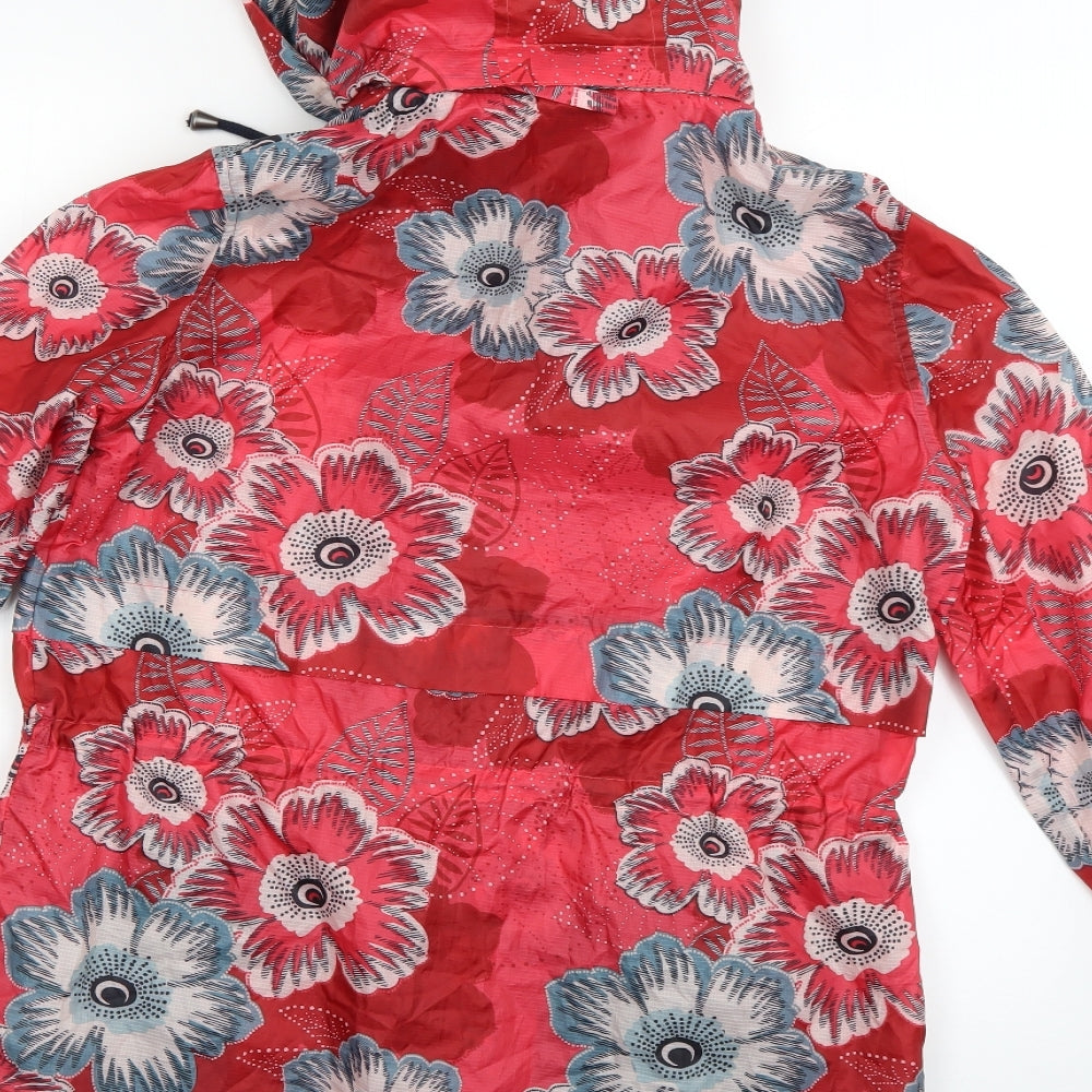 NEXT Womens Multicoloured Floral  Rain Coat Coat Size 10