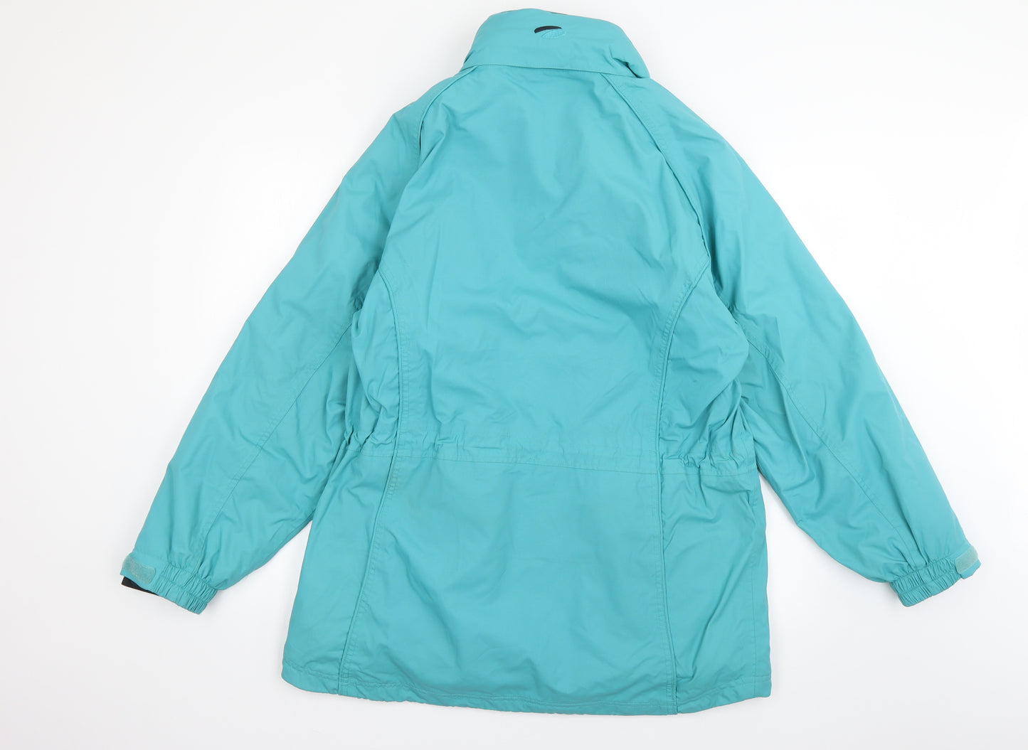 Mountain Life Womens Green   Rain Coat Coat Size 16