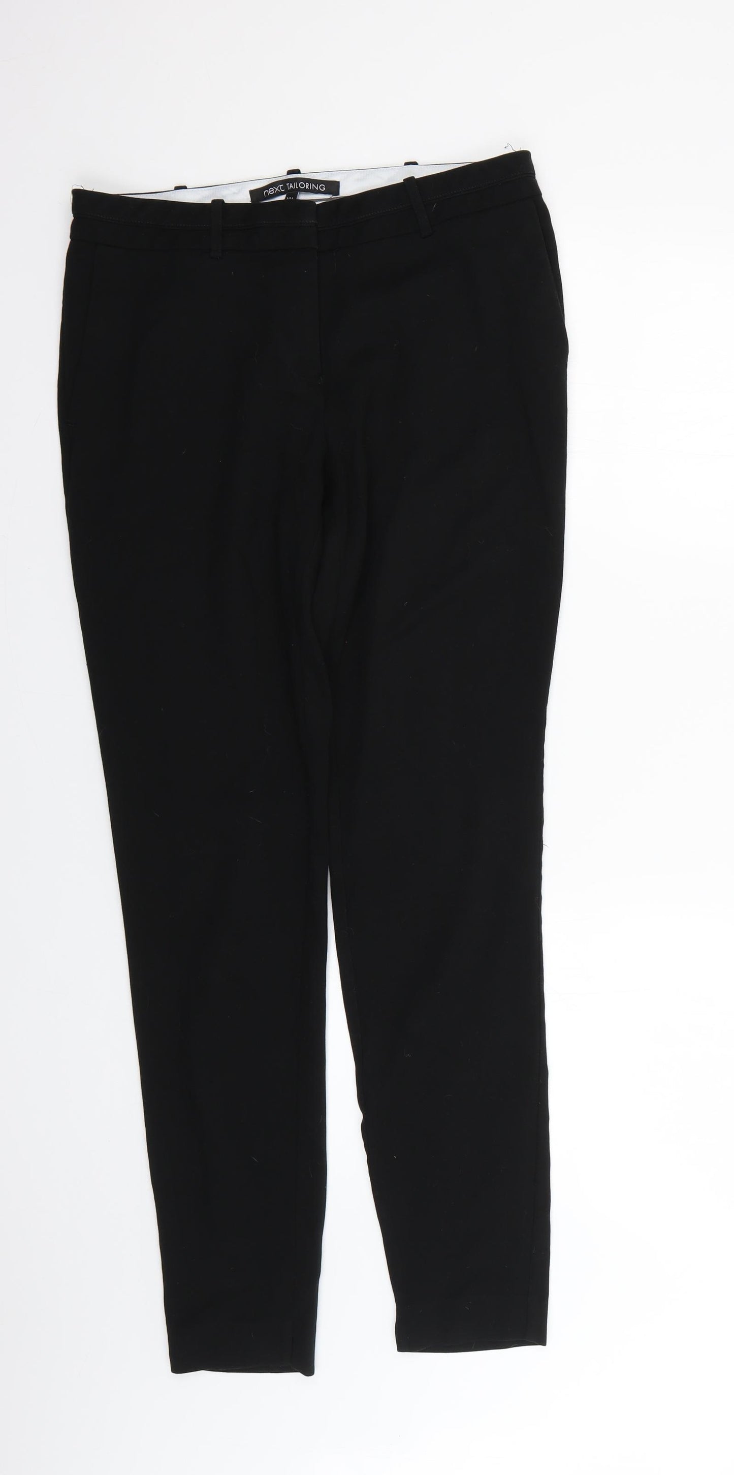 NEXT Womens Black   Trousers  Size 10 L27 in