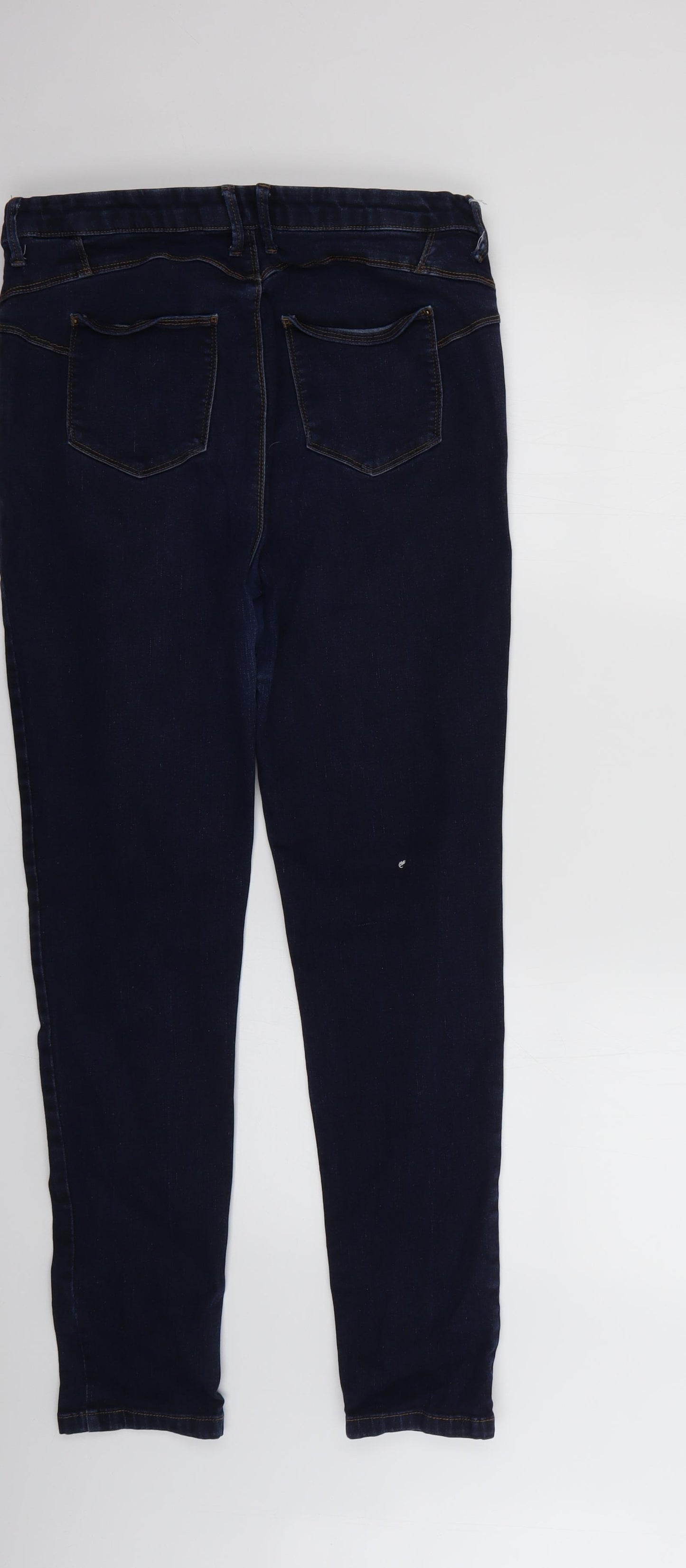 Marks and Spencer Mens Blue   Skinny Jeans Size 16 L28 in