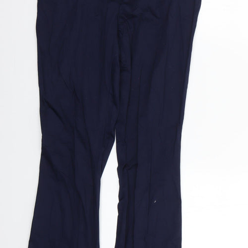 H&M Womens Blue   Trousers  Size 4 L26 in