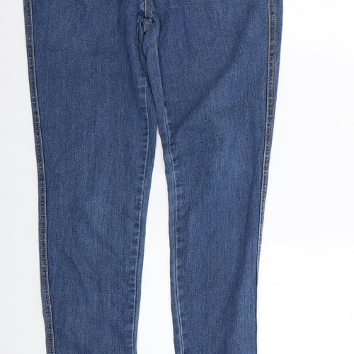 sqin Womens Blue   Skinny Jeans Size 6 L29 in