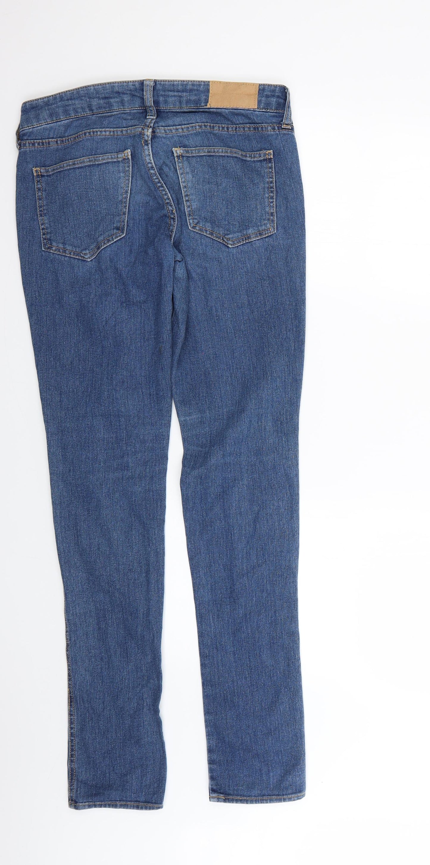 sqin Womens Blue   Skinny Jeans Size 6 L29 in