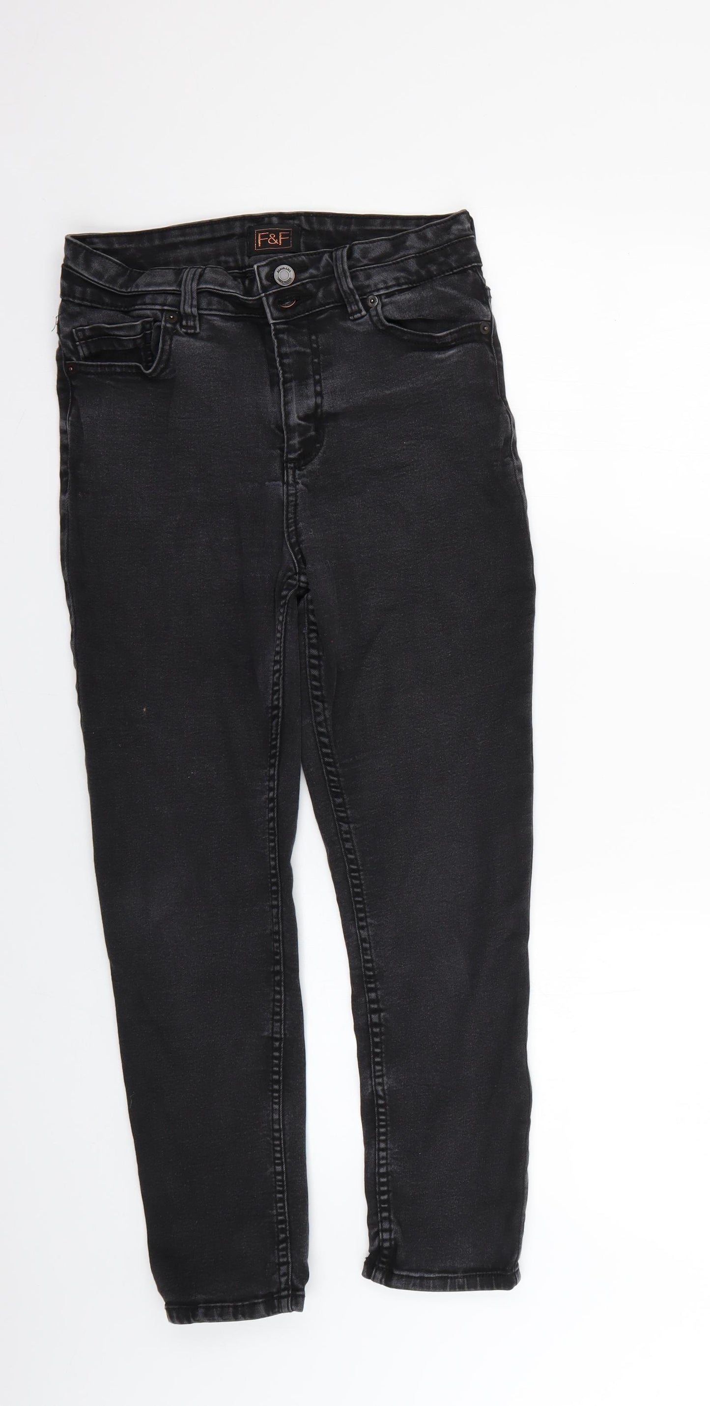 F&F Womens Blue   Skinny Jeans Size 10 L24 in