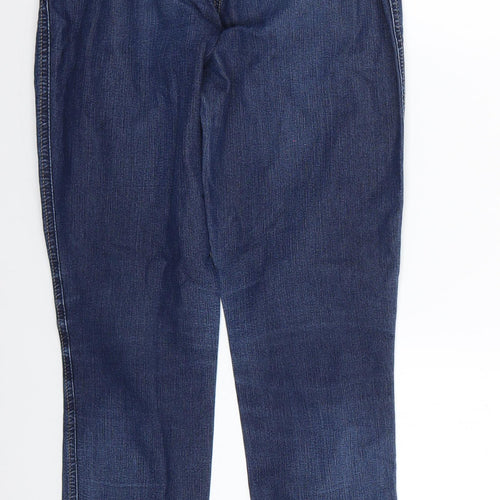 Denim & Co. Womens Blue   Skinny Jeans Size 12 L27 in