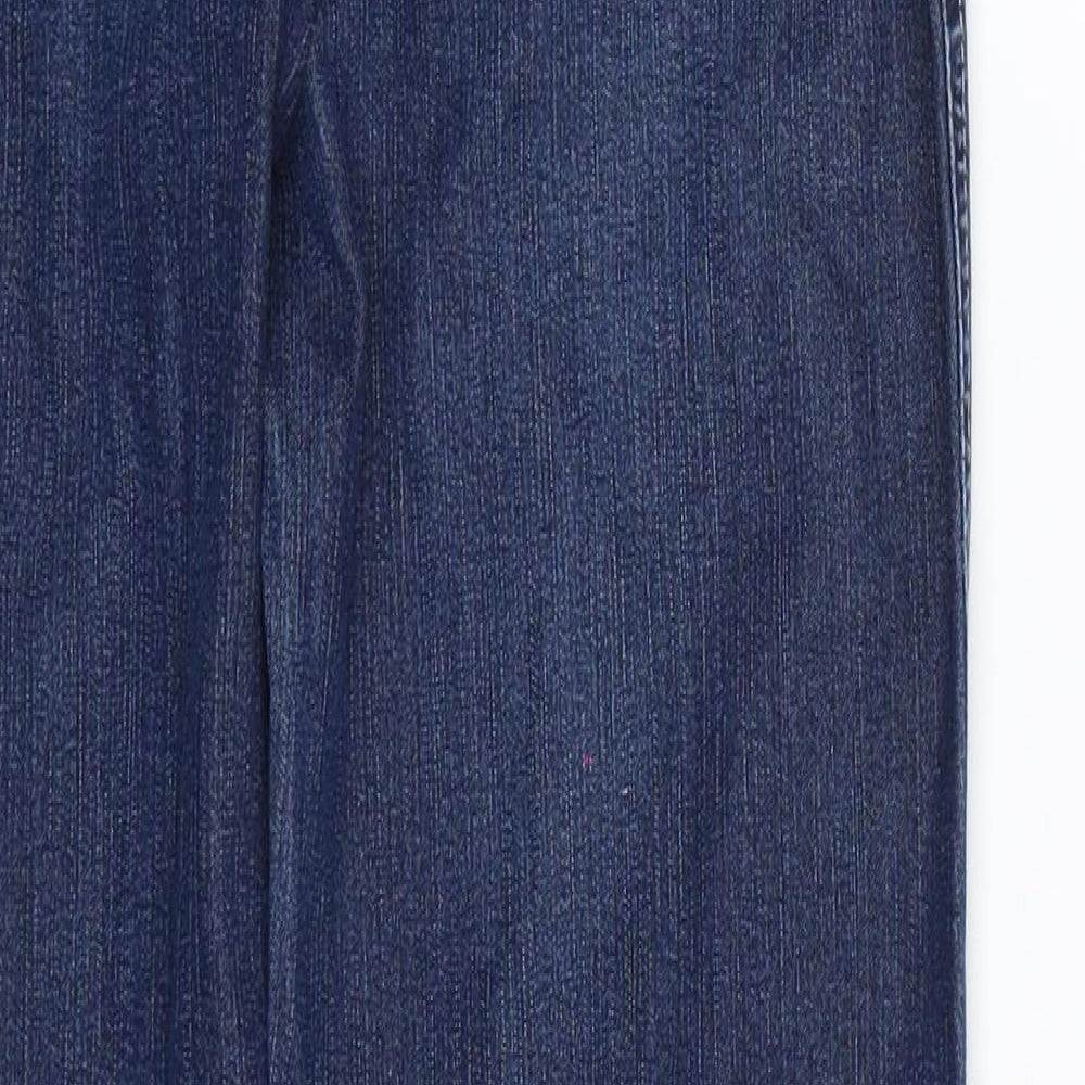 Denim & Co. Womens Blue   Skinny Jeans Size 12 L27 in