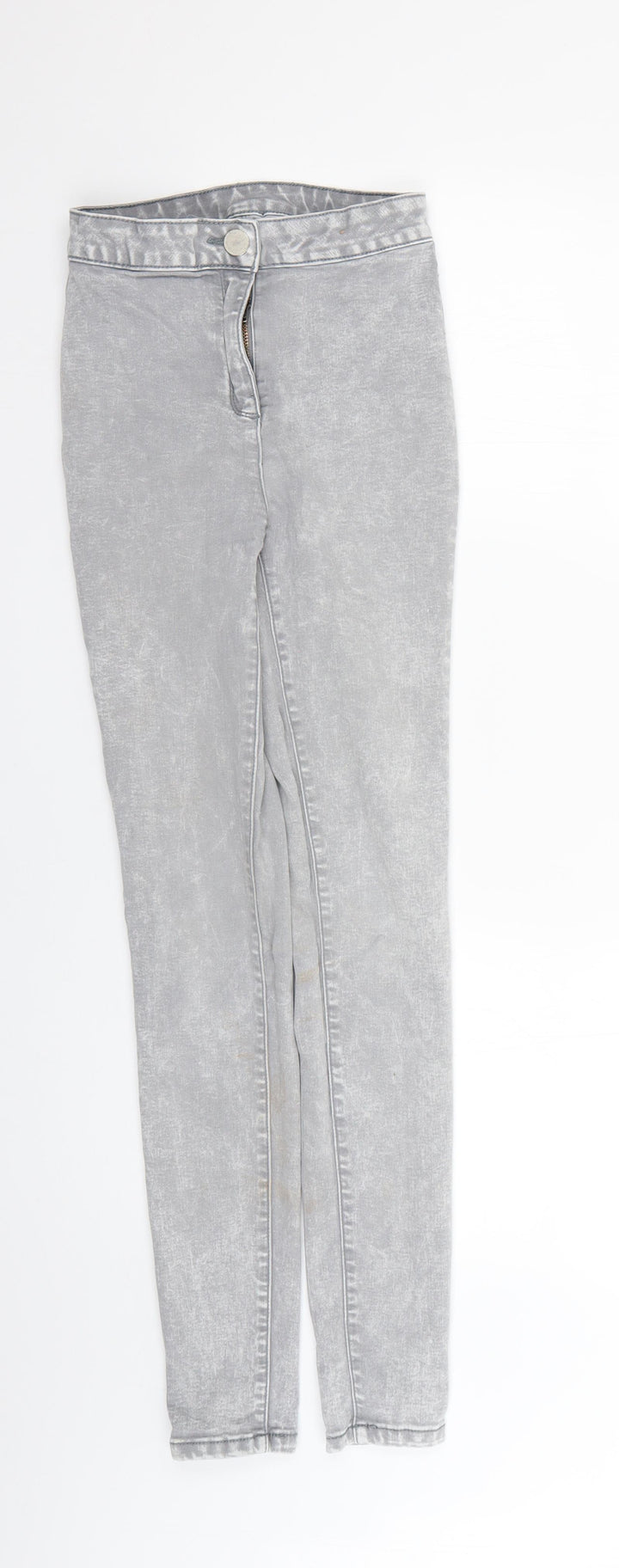 Preworn Womens Grey   Jegging Jeans Size 8 L27 in