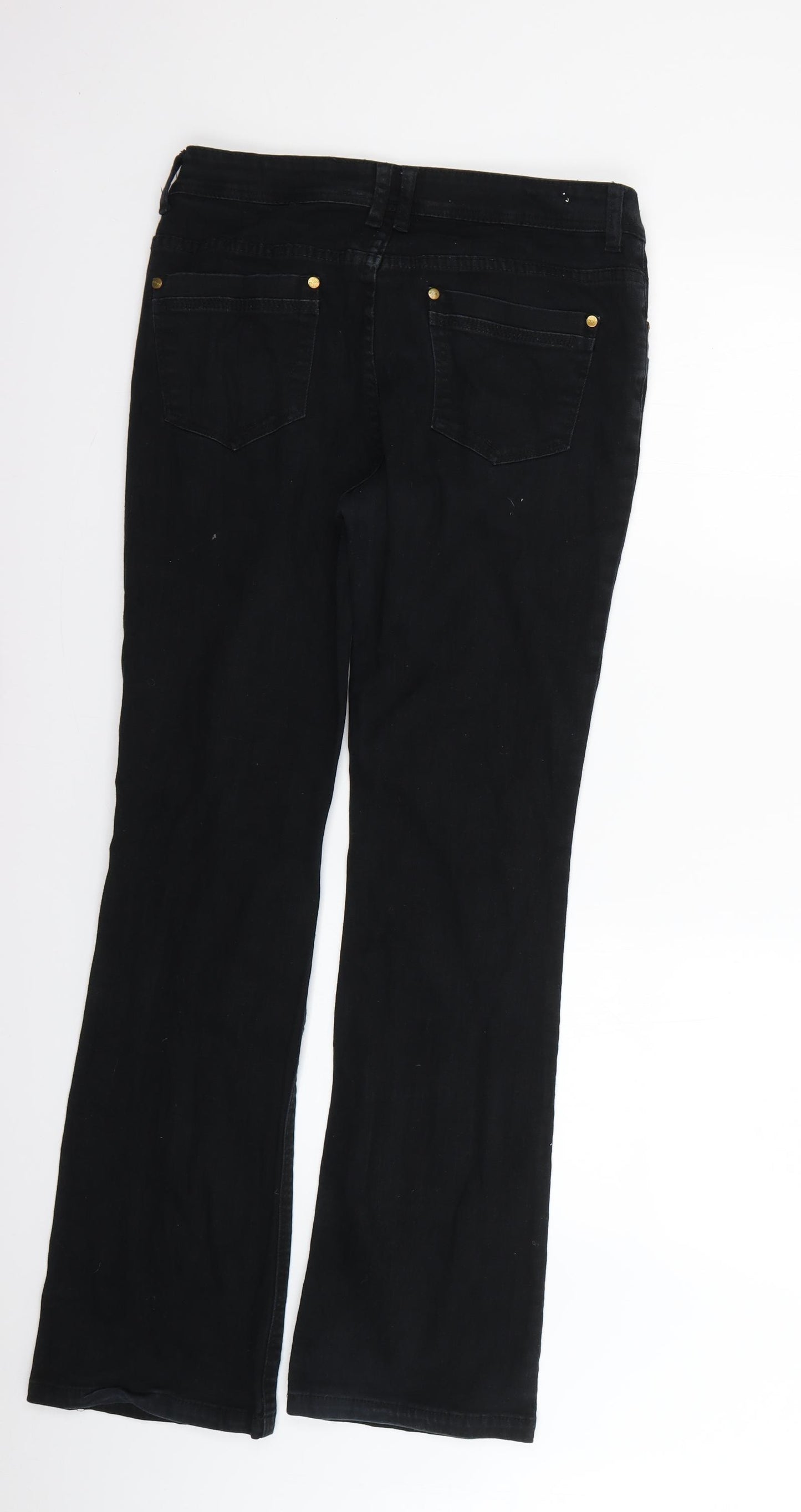 yes yes Womens Black   Skinny Jeans Size 14 L30 in