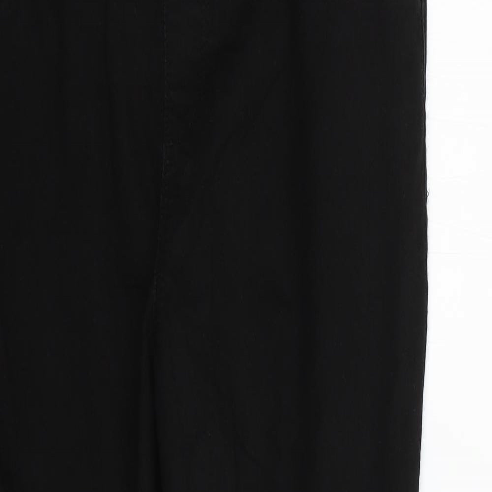 pep&co Womens Black   Skinny Jeans Size 16 L28 in