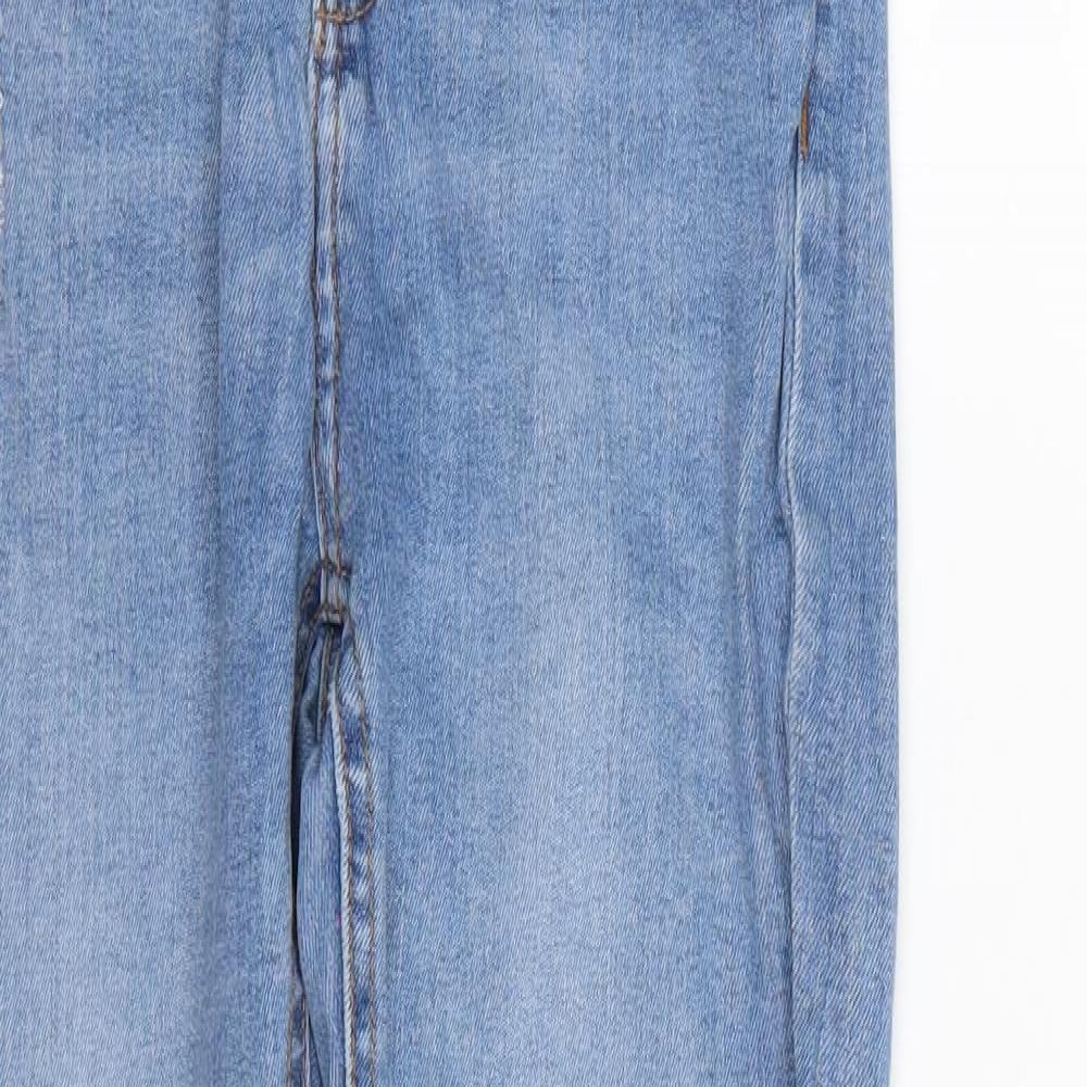 Denim & Co. Womens Blue   Skinny Jeans Size 10 L25 in