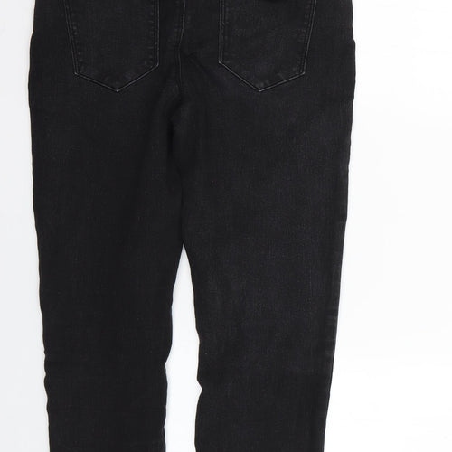 Denim & Co. Womens Black   Skinny Jeans Size 14 L27 in