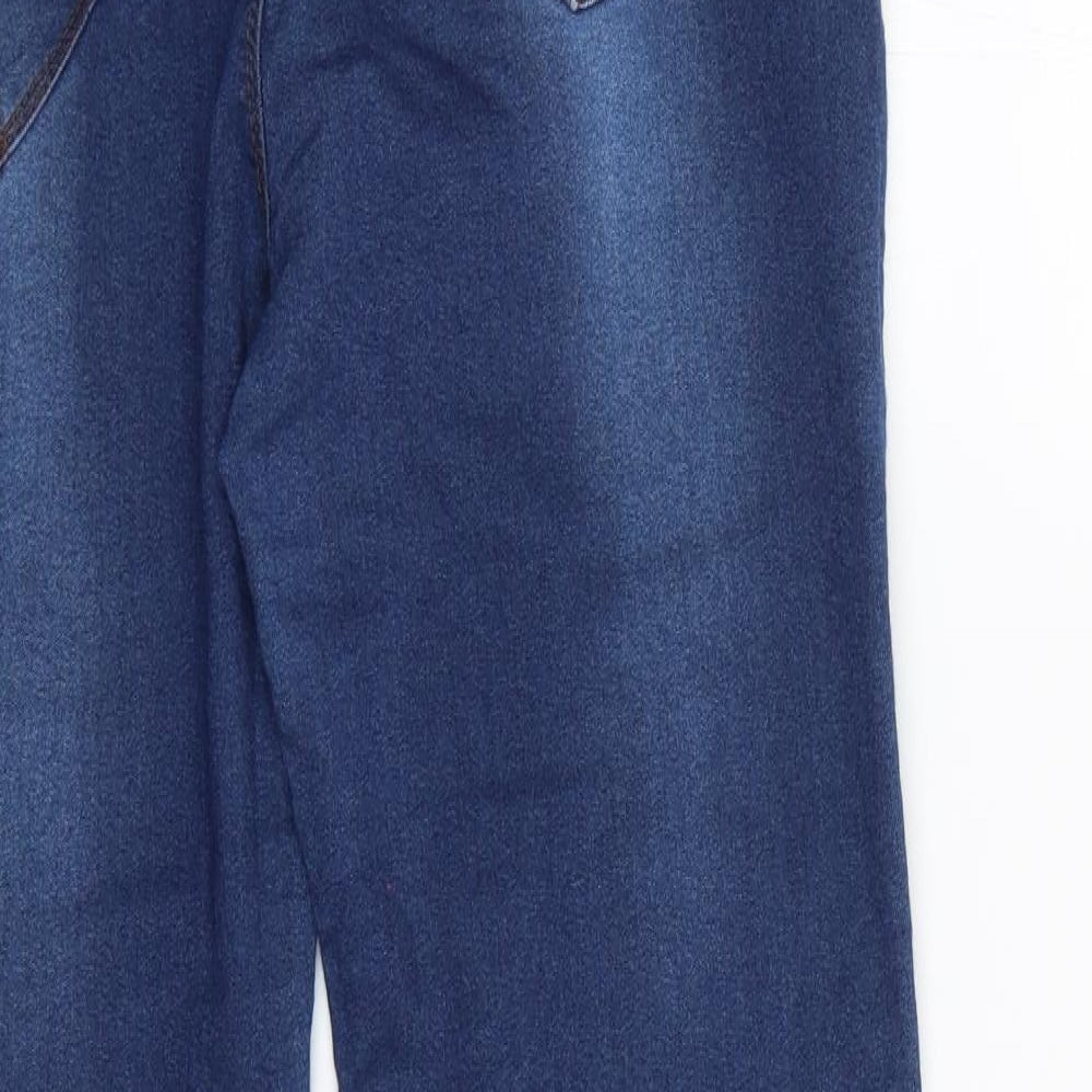 Denim & Co. Womens Blue   Jegging Jeans Size 16 L28 in
