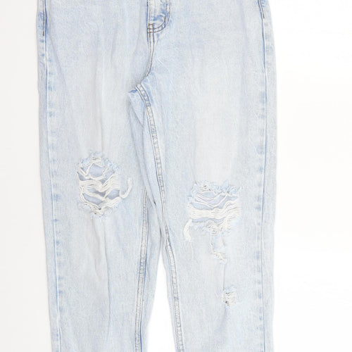 Denim & Co. Womens Blue   Skinny Jeans Size 6 L28 in