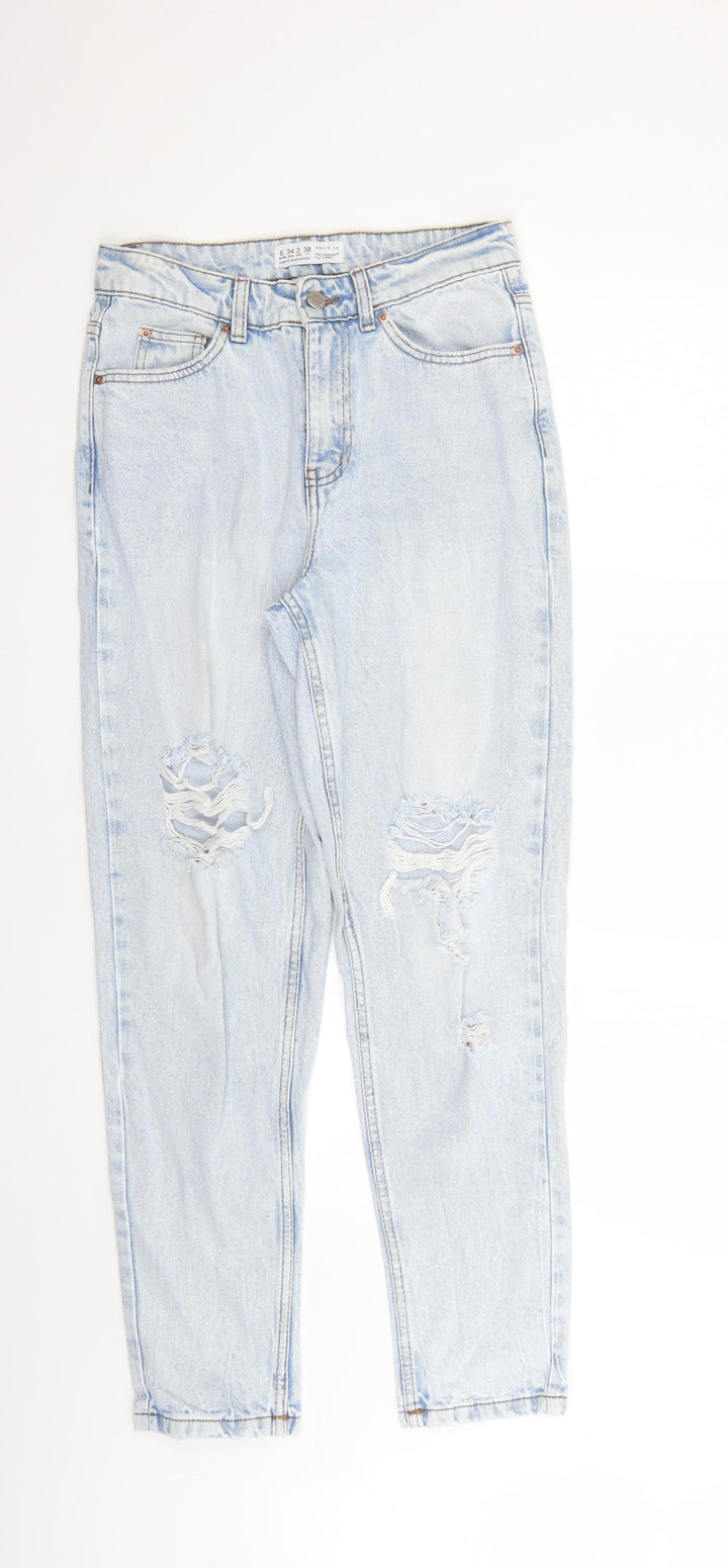 Denim & Co. Womens Blue Skinny Jeans Size 6 L28 in