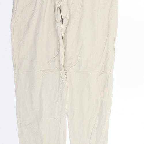 Preworn Womens Beige   Trousers  Size M L27 in