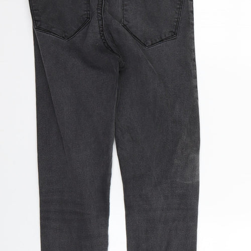 Denim & Co. Womens Grey   Skinny Jeans Size 8 L26 in