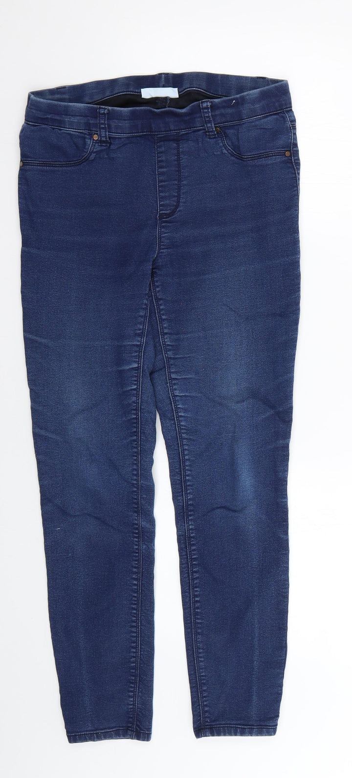 BHS Womens Blue Skinny Jeans Size 10 L24 in