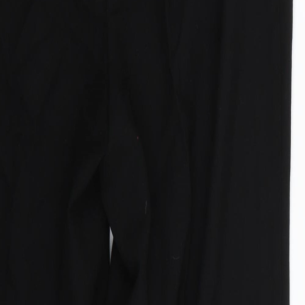 Marks and Spencer Womens Black   Trousers  Size 14 L26 in