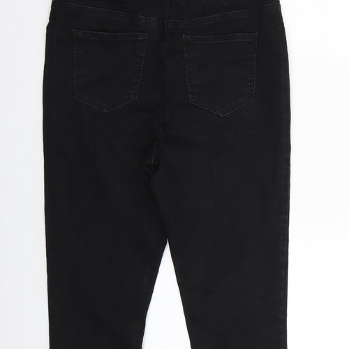 Papaya Womens Black   Skinny Jeans Size 10 L21 in