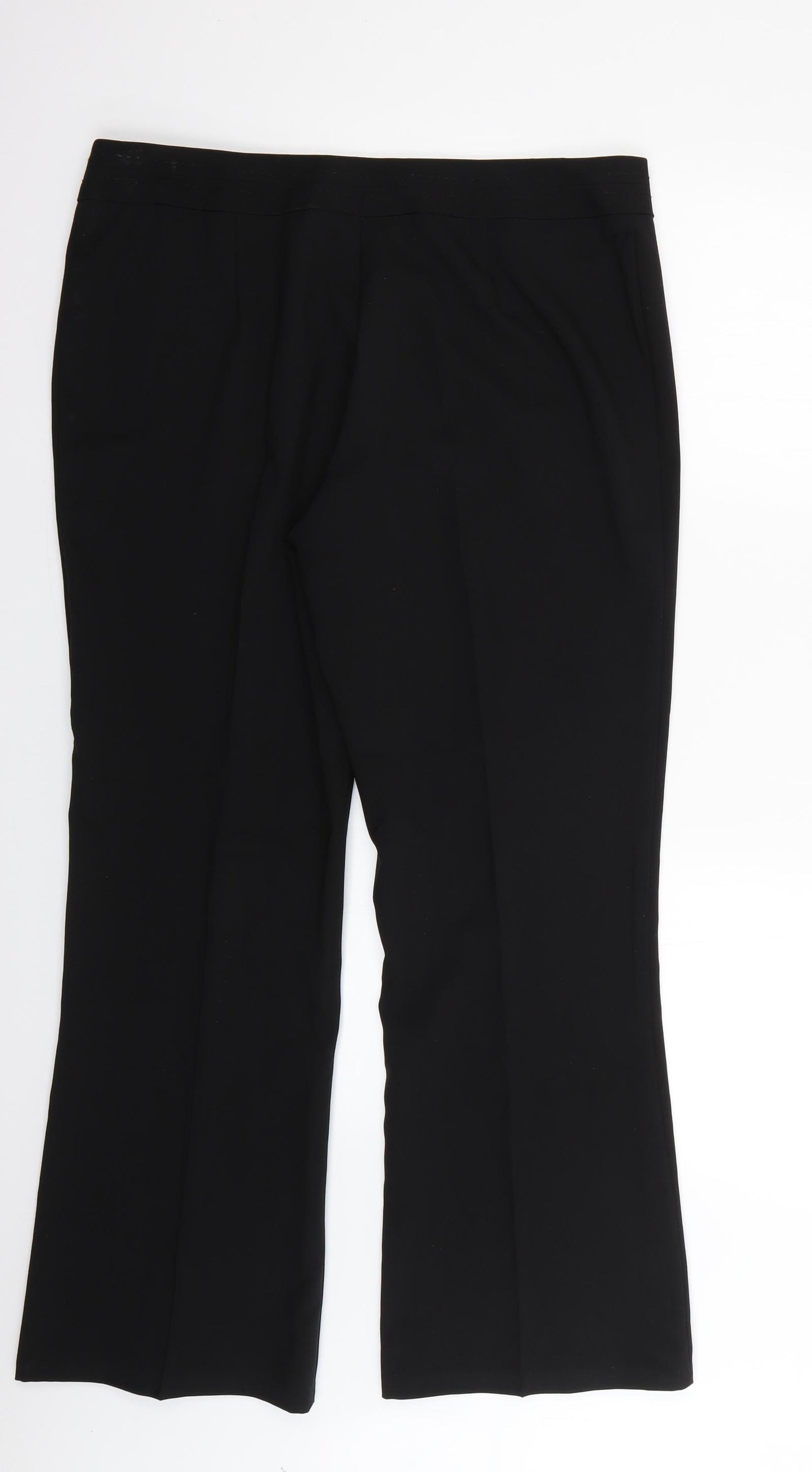 George Womens Black   Trousers  Size 16 L28 in