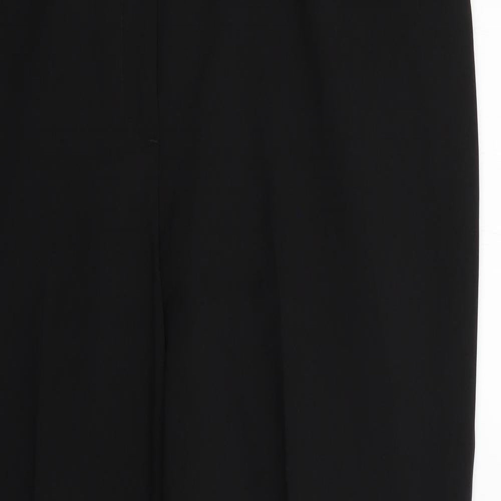 George Womens Black   Trousers  Size 16 L28 in