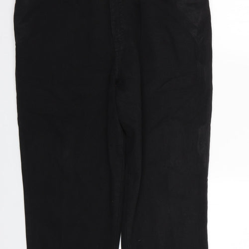 Universal Womens Black   Straight Jeans Size 16 L28 in