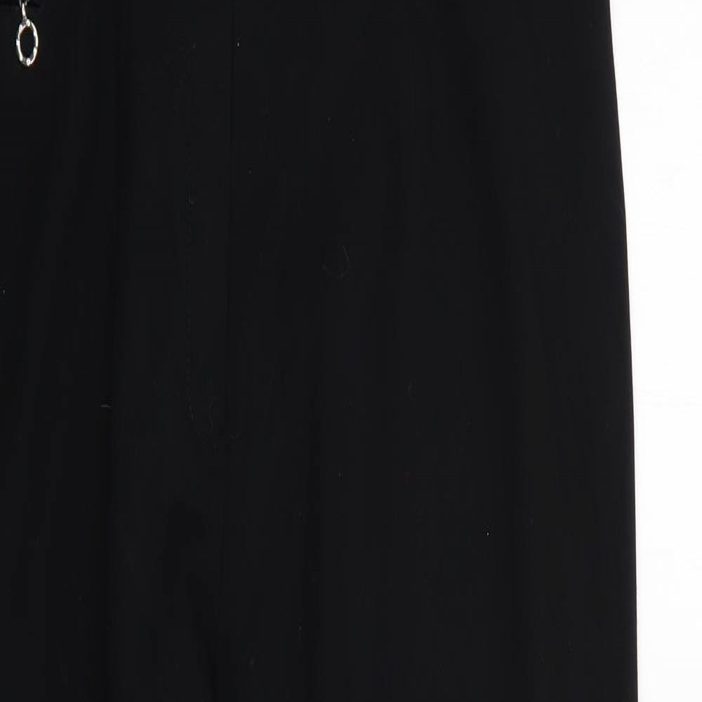 Marks and Spencer Womens Black   Trousers  Size 18 L27 in
