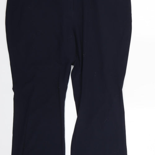 Marks and Spencer Womens Blue   Trousers  Size 18 L27 in