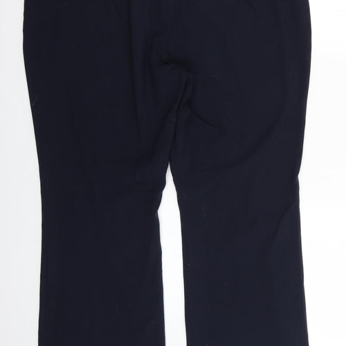 Marks and Spencer Womens Blue   Trousers  Size 18 L27 in