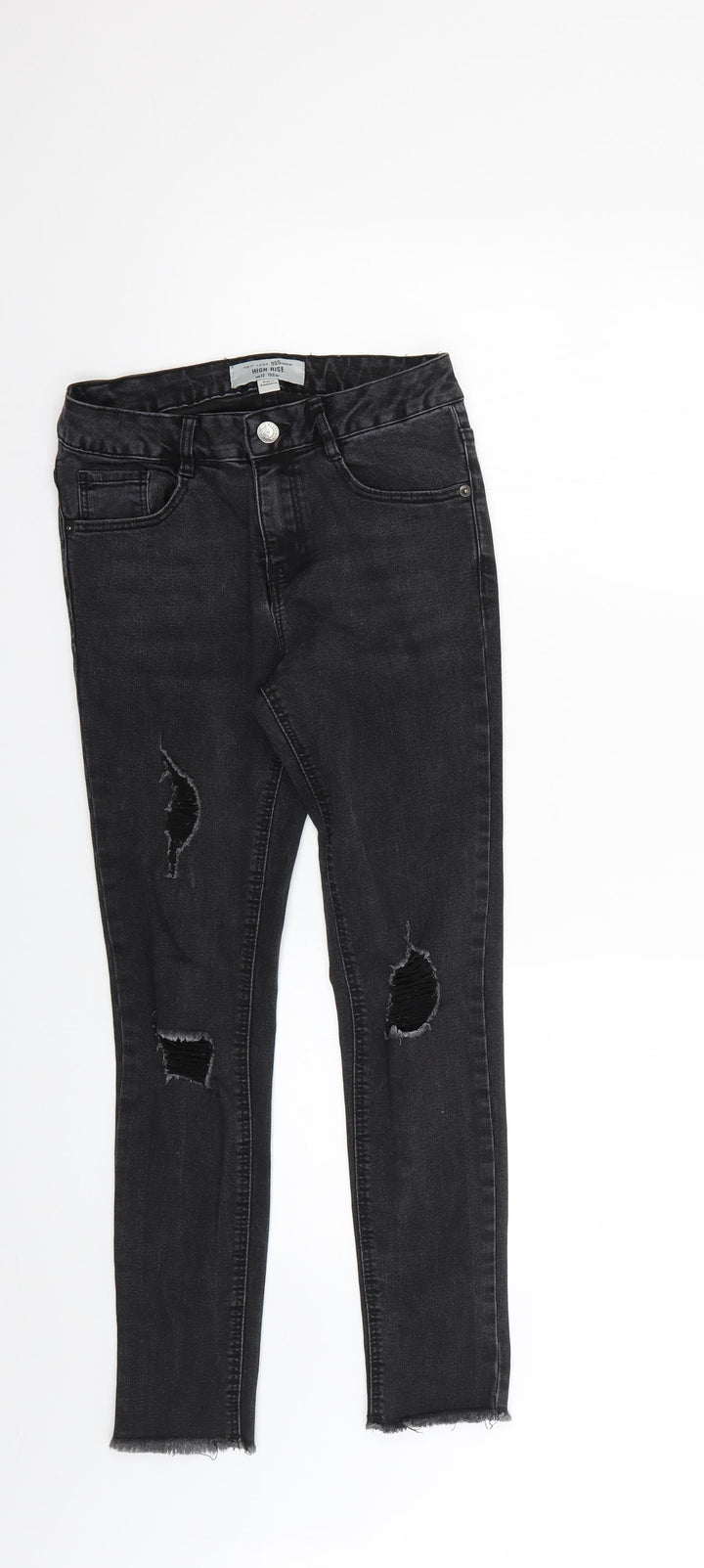New Look Girls Black   Skinny Jeans Size 12 Years