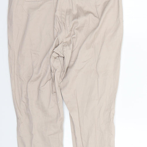 Atmosphere Womens Beige   Trousers  Size 10 L25 in
