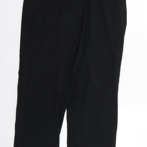 Marks and Spencer Womens Black   Trousers  Size 10 L25 in