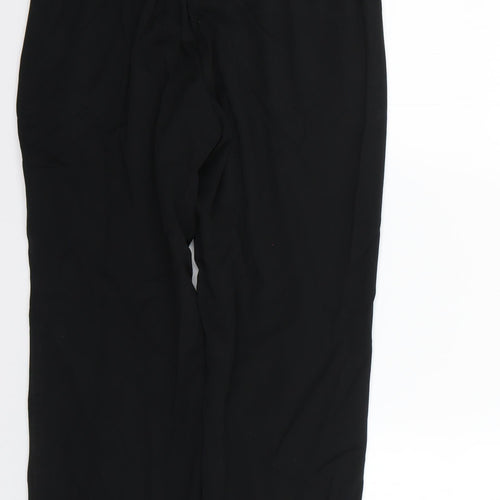 Marks and Spencer Womens Black   Trousers  Size 10 L25 in